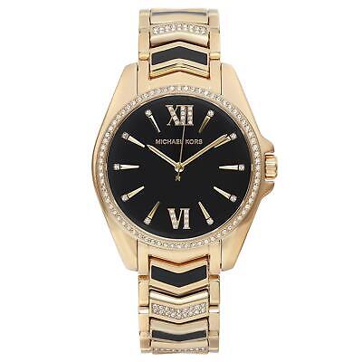 Michael Kors Whitney Quartz Black Dial Two Tone Steel Strap Watch For Women - MK6743 Buy Now By Michael Kors