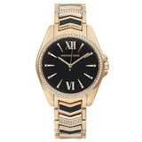 Michael Kors Whitney Quartz Black Dial Two Tone Steel Strap Watch For Women - MK6743 Buy Now By Michael Kors