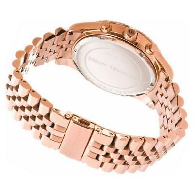 Michael Kors Lexington Chronograph White Dial Rose Gold Steel Strap Watch For Women - MK8313 Buy Now By Michael Kors