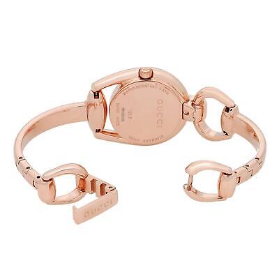 Gucci Horsebit Collection Diamonds Mother of Pearl Dial Rose Gold Steel Strap Watch For Women - YA139508 Buy Now By Gucci