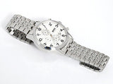 Hugo Boss Aeroliner Chronograph Quartz White Dial Silver Steel Strap Watch For Men - HB1512445 Buy Now By Hugo Boss