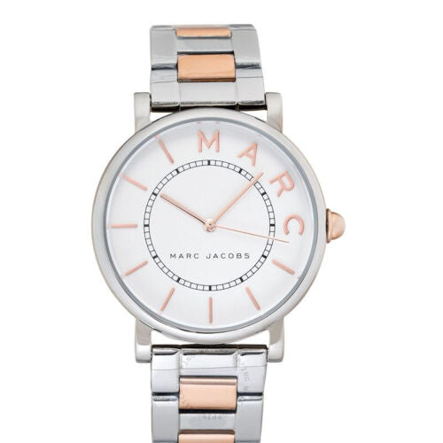 Marc Jacobs Roxy Silver Dial Two Tone Steel Strap Watch for Women - MJ3551 Buy Now By Marc Jacobs