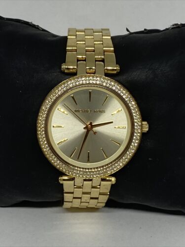 Michael Kors Darci Gold Dial Gold Steel Strap Watch for Women - MK3430 Buy Now By Michael Kors
