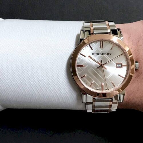 Burberry The City White Dial Two Tone Steel Strap Watch for Women - BU9006 Buy Now By Burberry