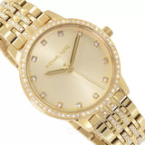 Michael Kors Melissa Quartz Gold Dial Gold Steel Strap Watch for Women - MK4368 Buy Now By Michael Kors