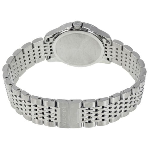 Gucci G Timeless Black Mother of Pearl Diamonds 38mm Watch For Women - YA126509 Buy Now By Gucci