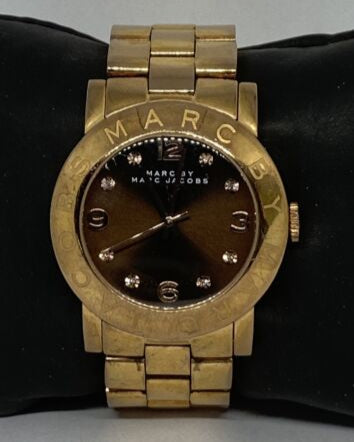 Marc Jacobs Amy Brown Dial Rose Gold Steel Strap Watch for Women - MBM3167 Buy Now By Marc Jacobs