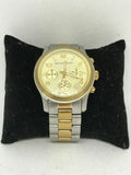 Michael Kors Runway Gold Dial Two Tone Steel Strap Watch for Women - MK5137 Buy Now By Michael Kors