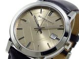 Burberry The City Gold Dial Brown Leather Strap Watch for Men - BU9011 Buy Now By Burberry
