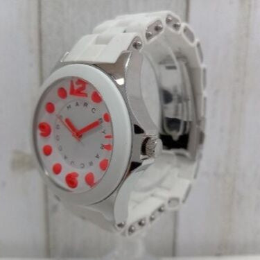 Marc Jacobs Pelly White Dial White Silicone Strap Watch for Women - MBM2588 Buy Now By Marc Jacobs