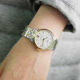 Tissot Chemin Des Tourelles Powermatic 80 Lady Silver Dial Two Tone Steel Strap Watch For Women - T099.207.22.037.00 Buy Now By Tissot