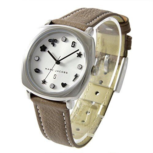 Marc Jacobs Mandy Silver Dial Brown Leather Strap Watch for Women - MJ1563 Buy Now By Marc Jacobs