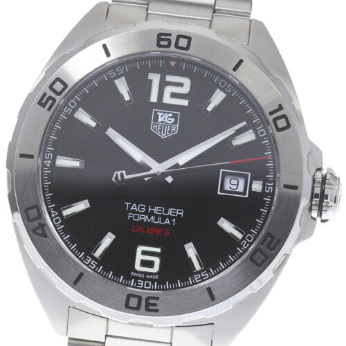Tag Heuer Formula 1 Automatic Black Dial Silver Steel Strap Watch for Men - WAZ2113.BA0875 Buy Now By Tag Heuer