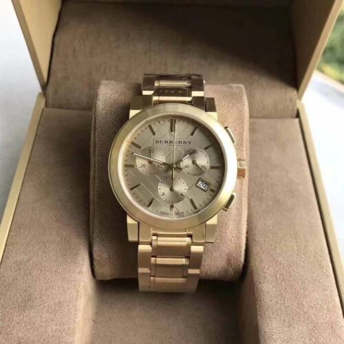 Burberry The City Gold Dial Gold Steel Strap Watch for Women - BU9753 Buy Now By Burberry