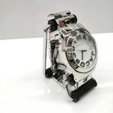 Marc Jacobs Rivera White Dial Silver Steel Strap Watch for Women - MBM3136 Buy Now By Marc Jacobs