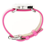 Marc Jacobs Amy Pop Pink Dial Pink Leather Strap Watch for Women - MBM1286 Buy Now By Marc Jacobs