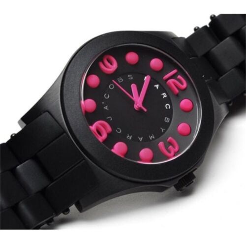Marc Jacobs Pelly Black Dial Black Silicone Strap Watch for Women - MBM2517 Buy Now By Marc Jacobs