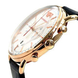 Emporio Armani Aviator Silver Dial Blue Leather Strap Watch For Men - AR11123 Buy Now By Emporio Armani