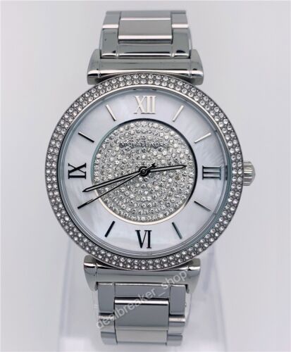 Michael Kors Caitlin Crystal Dial Silver Steel Strap Watch for Women - MK3331 Buy Now By Michael Kors