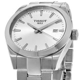 Tissot Gentleman Silver Dial Silver Steel Strap Watch For Men - T127.410.11.031.00 Buy Now By Tissot