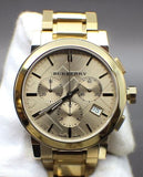 Burberry The City Gold Dial Gold Steel Strap Watch for Women - BU9753 Buy Now By Burberry