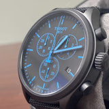 Tissot Chrono XL Quartz Black Dial Black Nylon Strap Watch For Men - T116.617.37.051.00 Buy Now By Tissot