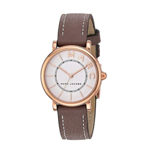 Marc Jacobs Roxy White Dial Light Brown Leather Strap Watch for Women - MJ1538 Buy Now By Marc Jacobs