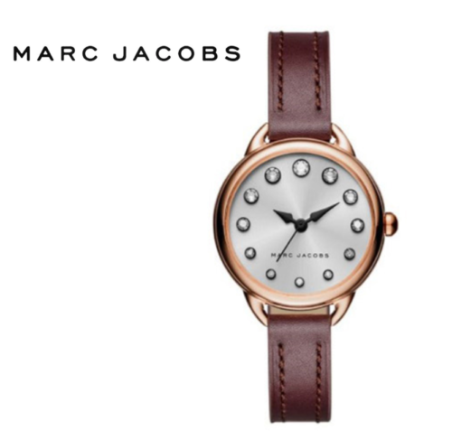 Marc Jacobs Betty White Dial Brown Leather Strap Watch for Women - MJ1481 Buy Now By Marc Jacobs