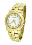 Marc Jacobs Mini Amy White Dial Gold Steel Strap Watch for Women - MBM3057 Buy Now By Marc Jacobs