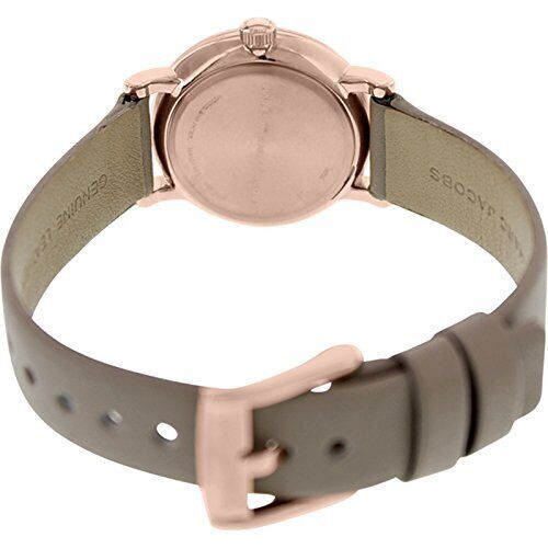Marc Jacobs Baker Grey Dial Grey Leather Strap Watch for Women - MBM1318 Buy Now By Marc Jacobs