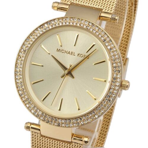 Michael Kors Darci Gold Dial Gold Mesh Bracelet Watch for Women - MK3368 Buy Now By Michael Kors