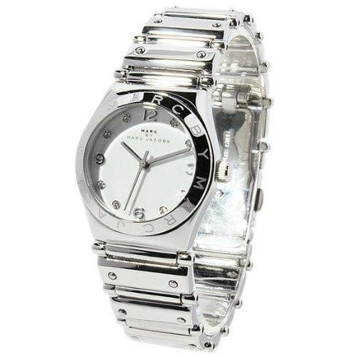 Marc Jacobs White Dial Silver Steel Strap Watch for Women - MBM3052 Buy Now By Marc Jacobs