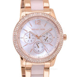 Michael Kors Tibby Multifunction Rose Gold Dial Rose Gold Steel Strap Watch For Women - MK6928 Buy Now By Michael Kors