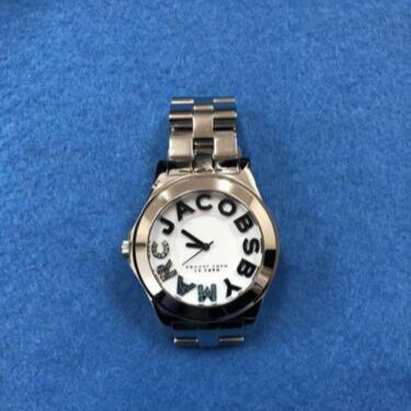 Marc Jacobs Rivera White Dial Silver Steel Strap Watch for Women - MBM3136 Buy Now By Marc Jacobs