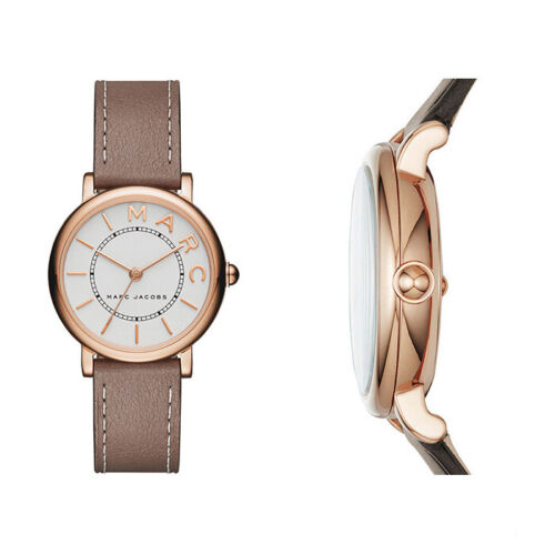 Marc Jacobs Roxy White Dial Light Brown Leather Strap Watch for Women - MJ1538 Buy Now By Marc Jacobs