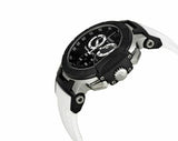 Tissot T Race Chronograph Black Dial White Rubber Strap Watch for Men - T048.417.27.057.05 Buy Now By Tissot