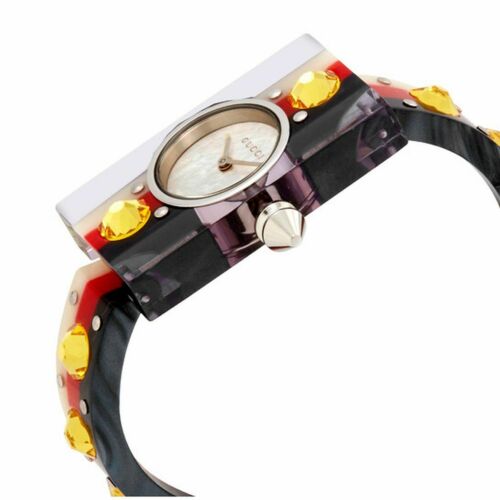 Gucci Web Pink Mother of Pearl Dial Watch For Women - YA143524 Buy Now By Gucci