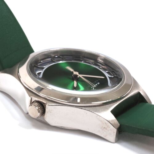 Marc Jacobs Henry Skeleton Green Dial Green Leather Strap Watch for Women - MBM1336 Buy Now By Marc Jacobs