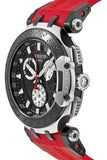 Tissot T Race Chronograph Black Dial Red Silicone Strap Watch For Men - T115.417.27.051.00 Buy Now By Tissot