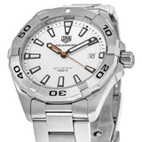 Tag Heuer Aquaracer Quartz White Dial Silver Steel Strap Watch for Men - WBD1111.BA0928 Buy Now By Tag Heuer