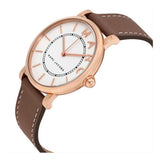 Marc Jacobs Roxy White Dial Light Brown Leather Strap Watch for Women - MJ1538 Buy Now By Marc Jacobs