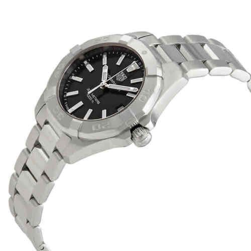 Tag Heuer Aquaracer Black Dial Silver Steel Strap Watch for Women - WBD1310.BA0740 Buy Now By Tag Heuer