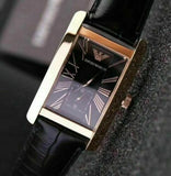 Emporio Armani Classic Black Dial Black Leather Strap Watch For Women - AR0169 Buy Now By Emporio Armani