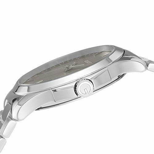 Gucci G Timeless Brown Dial Silver Steel Strap Watch For Men - YA126445 Buy Now By Gucci