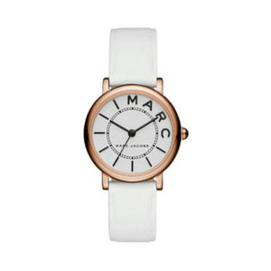 Marc Jacobs Roxy White Dial White Leather Strap Watch for Women - MJ1562 Buy Now By Marc Jacobs