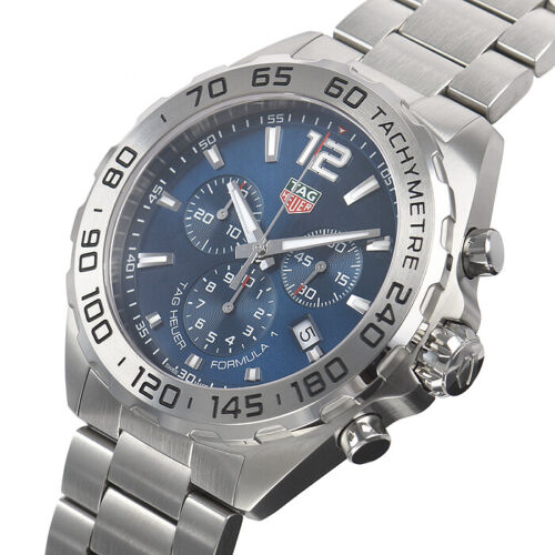 Tag Heuer Formula 1 Chronograph Blue Dial Silver Steel Strap Watch for Men - CAZ101K.BA0842 Buy Now By Tag Heuer