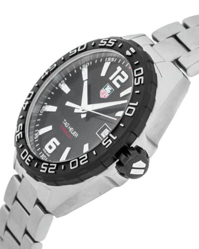 Tag Heuer Formula 1 Quartz Black Dial Silver Steel Strap Watch for Men - WAZ1110.BA0875 Buy Now By Tag Heuer