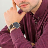 Tommy Hilfiger Hunter Blue Dial Brown Leather Strap Watch for Men - 1791605 Buy Now By Tommy Hilfiger