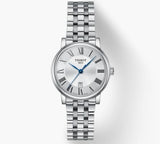Tissot Carson Premium Lady Silver Dial Silver Steel Strap Watch For Women - T122.210.11.033.00 Buy Now By Tissot