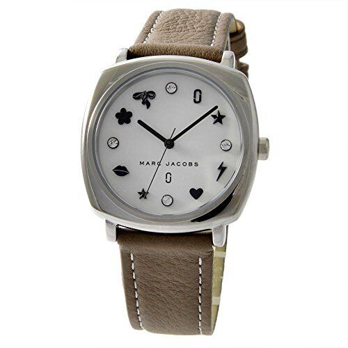 Marc Jacobs Mandy Silver Dial Brown Leather Strap Watch for Women - MJ1563 Buy Now By Marc Jacobs